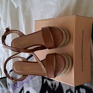 Cork Wedges size 6